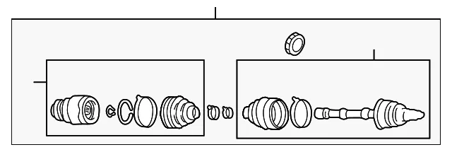 Cv Axle Assembly - Mazda (gu0125600d)