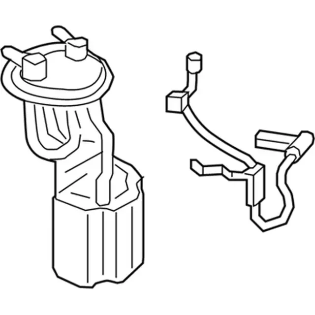 Fuel Pump And Sender Assembly - Ford (hc3z9h307aq)