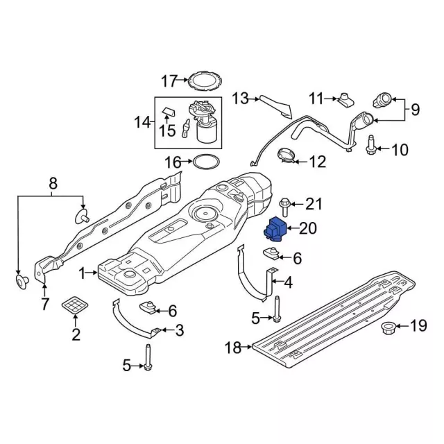 Fuel Pump Controller - Ford (hl3z9d370c) - view 4
