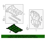 Valve Cover Gasket - Ford (hx7z6584b) - view 6