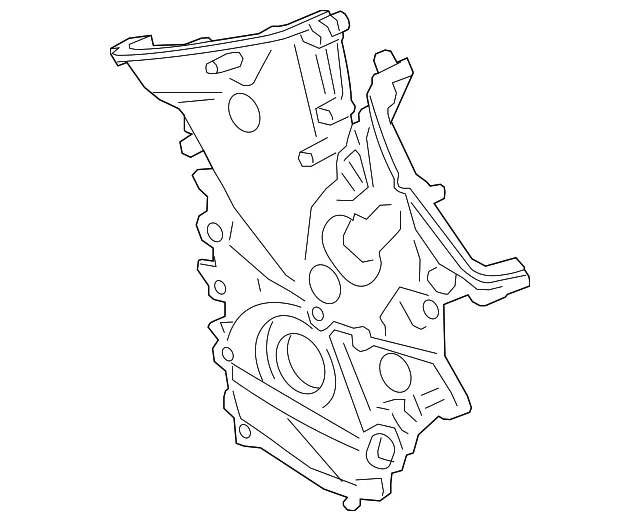 Engine Timing Cover - Ford (jl3z6019e) - view 6