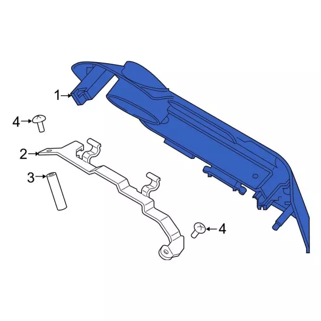 Engine Cover - Ford (jl3z6a949a) - view 3