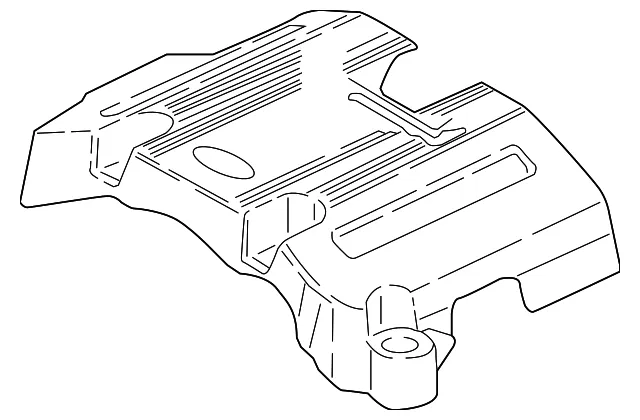 Engine Cover - Ford (jl3z6a949a) - view 6