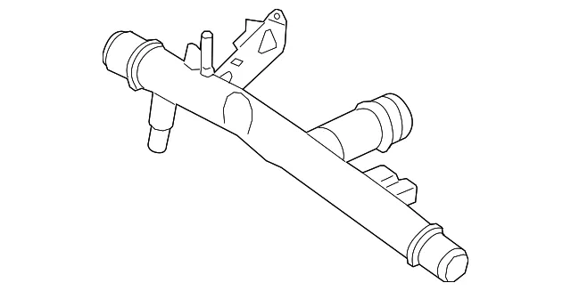 Engine Coolant Bypass Pipe - Ford (jl3z8a520b) - view 8