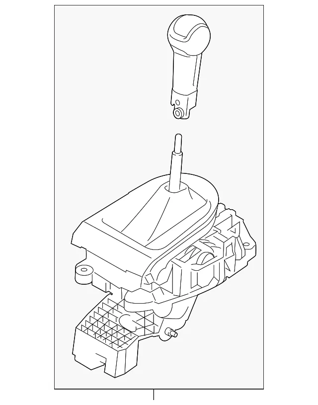 Automatic Transmission Shift Lever - Ford (jr3z7210af)