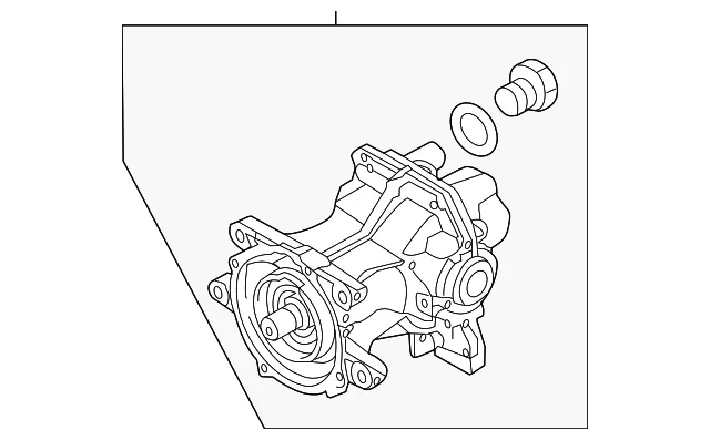 Differential Assembly - Mazda (ka0427100f)