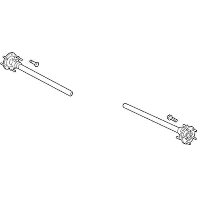 Axle Assembly - Ford (kb3z4234d)