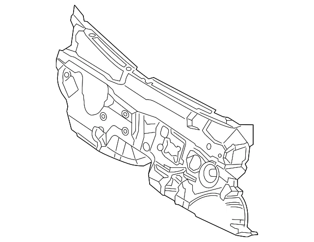Engine Compartment Insulation - Mazda (kd456863xc)