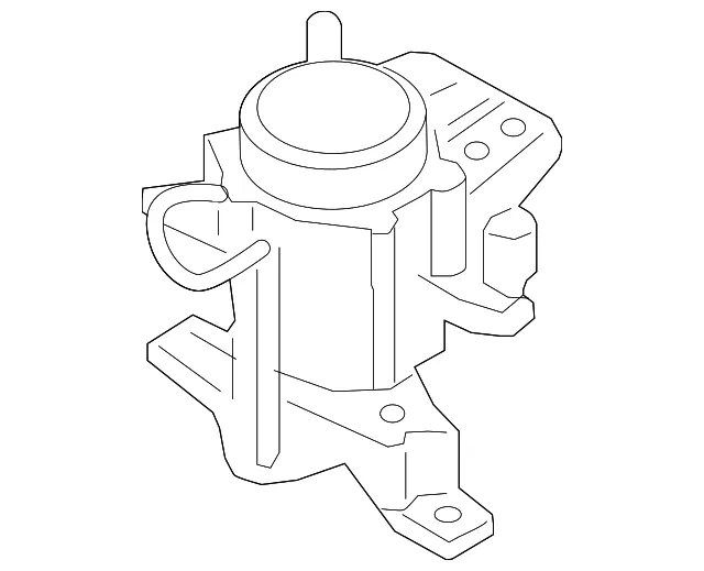 Bracket Engine Front Support - Ford (kd9z6028a) - view 3
