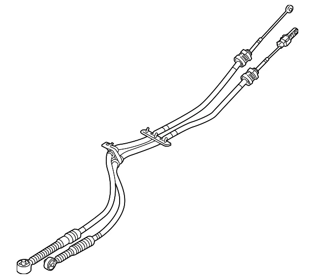 Manual Transmission Shift Cable - Mazda (ke4046500b)