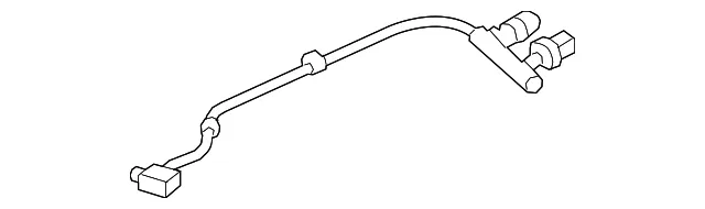 Vapor Canister Purge Solenoid Connector - Mazda (kf6867sh0)
