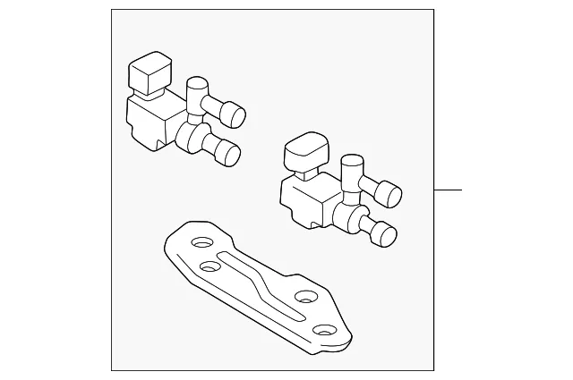 Secondary Air Injection Solenoid - Mazda (kj0113720a)