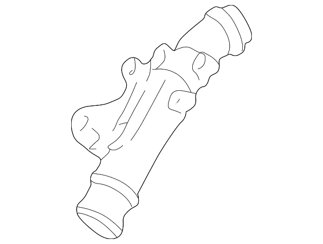 Engine Coolant Pipe - Mazda (klg5199f0)
