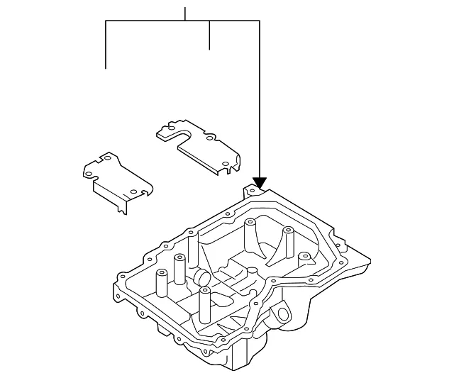 Oil Pan - Mazda (l37210400h)