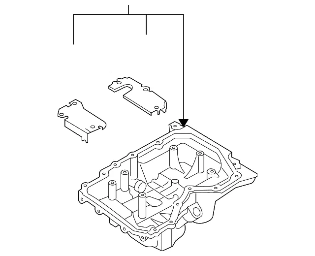 Oil Pan - Mazda (l3g210400a)