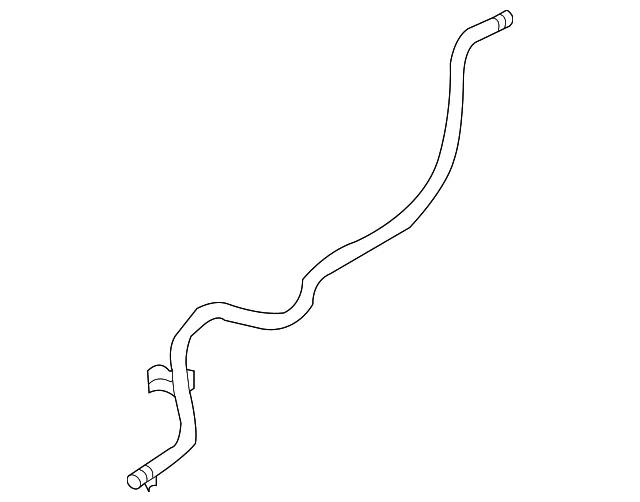 Engine Coolant Overflow Hose - Mazda (l3h515380b)