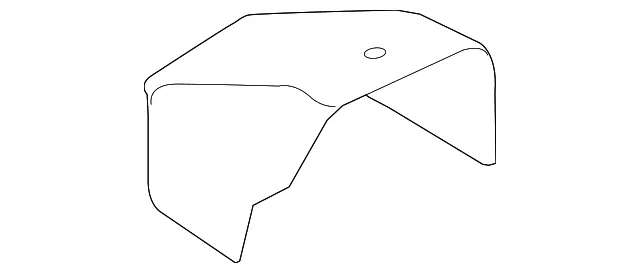 Catalytic Converter Heat Shield - Mazda (l3h740860)