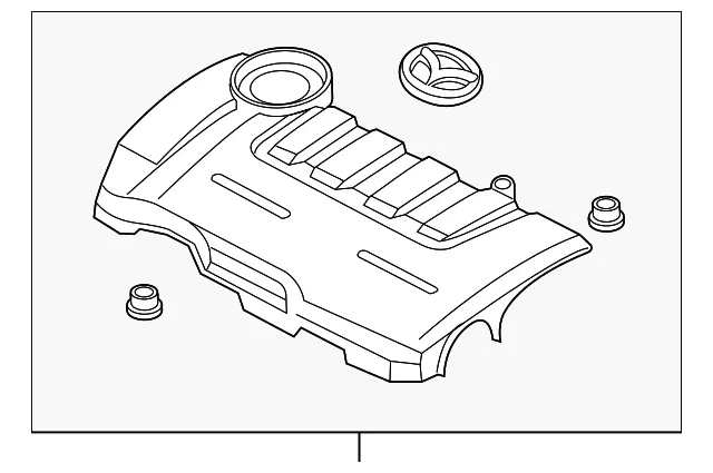 Engine Cover - Mazda (l3k2102f0c)