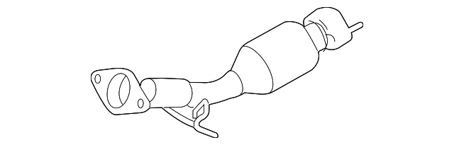 Catalytic Converter - Mazda (l3p12055x)