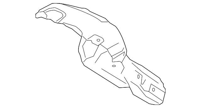 Exhaust Manifold Heat Shield - Mazda (l51213390a)