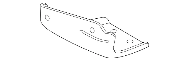 Exhaust Manifold Heat Shield Bracket - Mazda (l57240070)