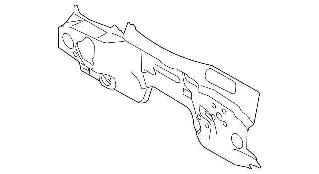 Engine Compartment Insulation - Ford (lc3z2501670c) - view 3