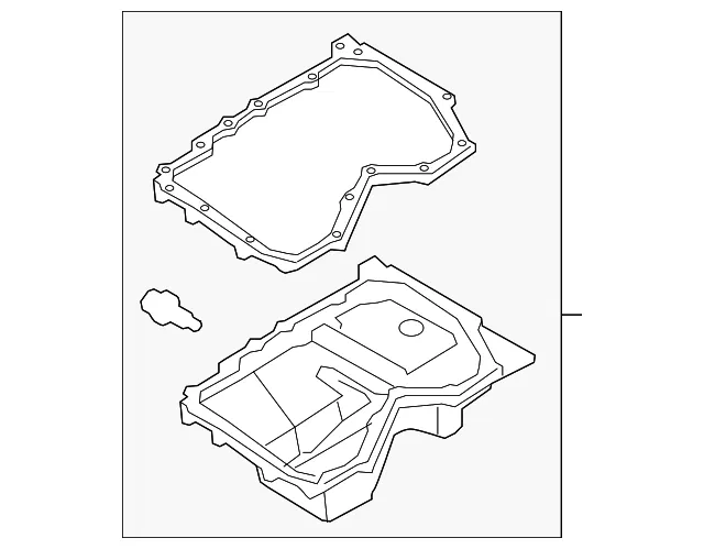 Oil Pan - Mazda (lfe210400d)