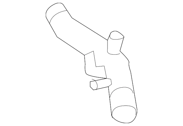 Engine Coolant Pipe - Mazda (lfe215190)