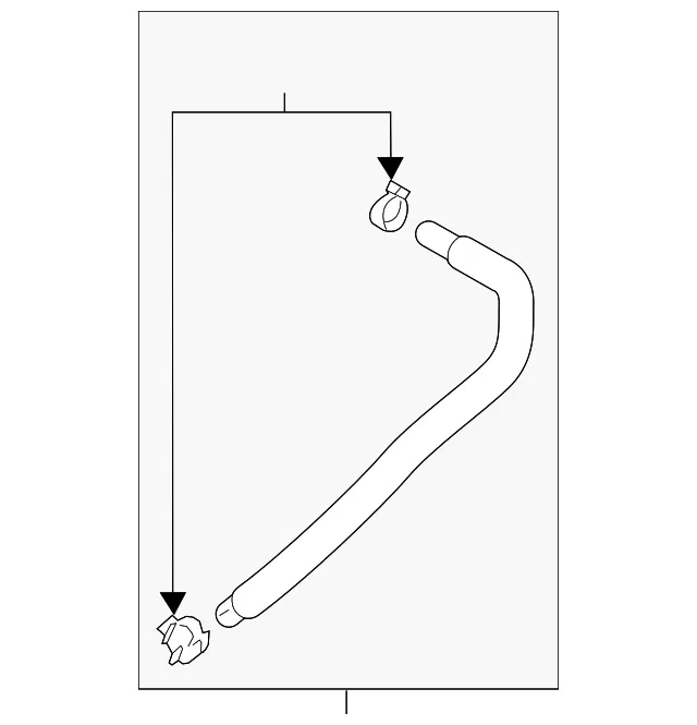 Engine Oil Cooler Line - Mazda (lfev1554y)