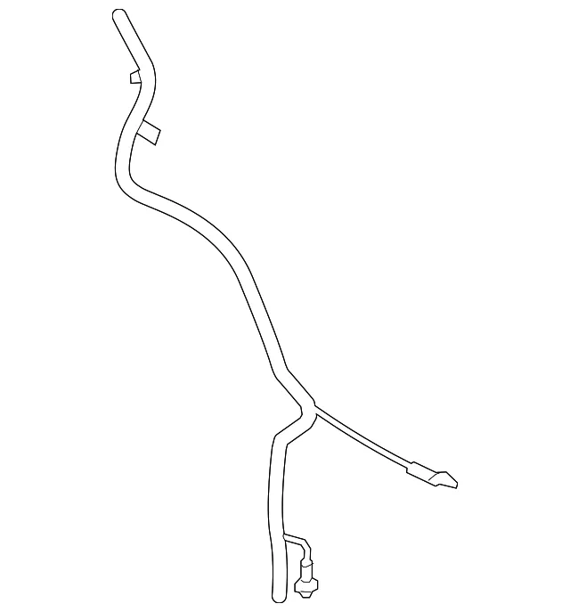 Differential Vent Hose - Ford (lx6z4022c) - view 3