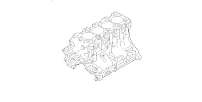 Cylinder Assembly Short Block - Ford (lx6z6009d)