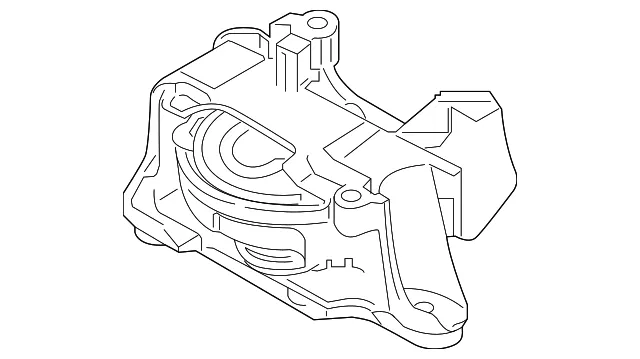 Engine Mount - Ford (lx6z6038g) - view 4