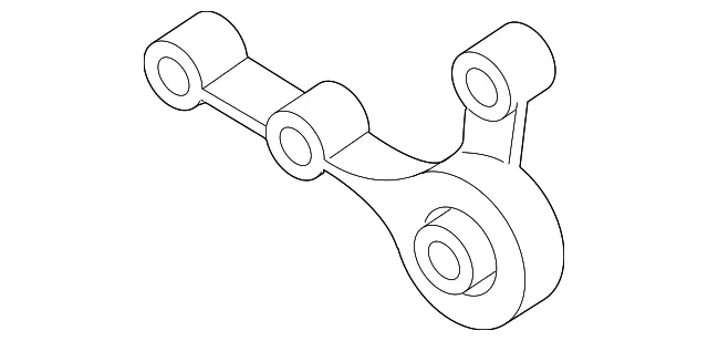 Engine Support Rod Bracket - Ford (lx6z6e042c) - view 5