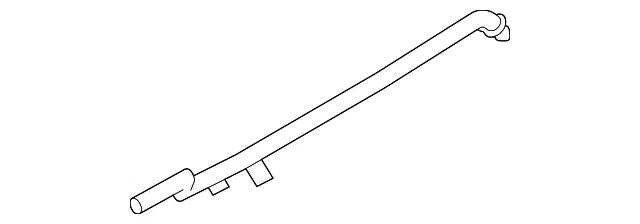 Engine Coolant Overflow Hose - Ford (m1mz8075a)