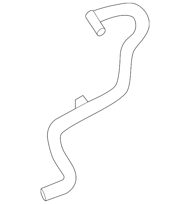Engine Coolant Hose - Ford (mb3z18n345a)
