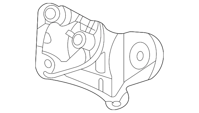 Engine Mount Bracket - Ford (mb3z6029a) - view 6