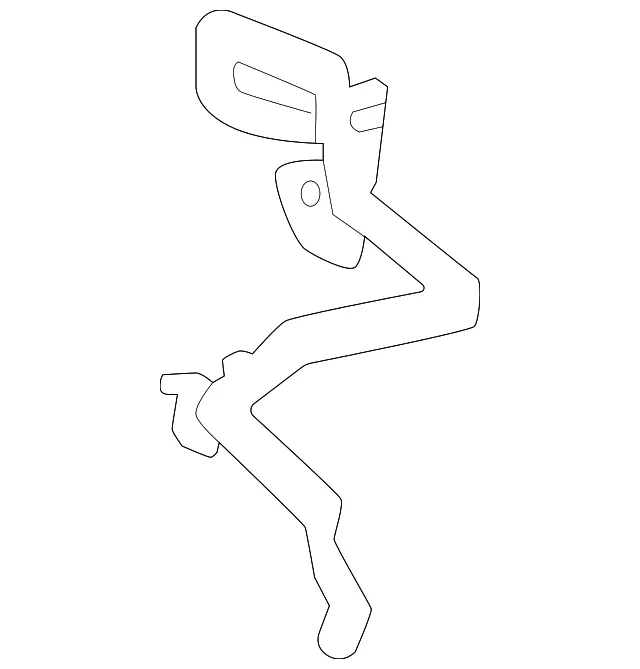 Engine Coolant Pipe - Ford (mb3z8a519d) - view 2
