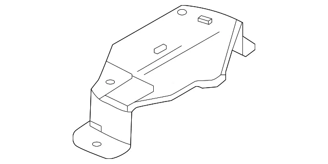 Fuel Pump Shield - Ford (mb3z9b007a) - view 3