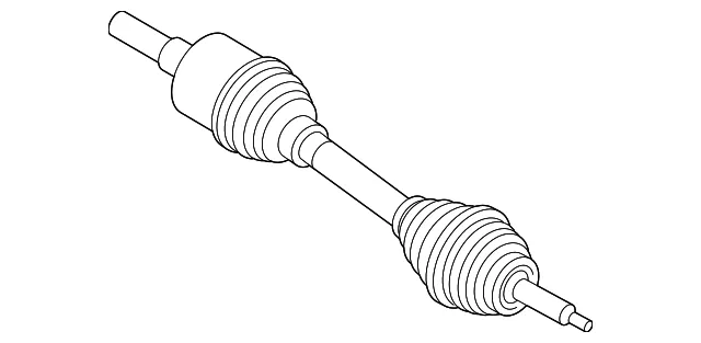 Axle Assembly - Ford (ml3z3a427d) - view 2