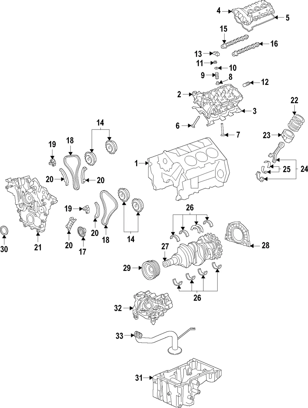 Engine Piston - Ford (ml3z6108b) - view 2