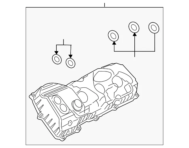 Valve Cover - Ford (ml3z6582a) - view 3