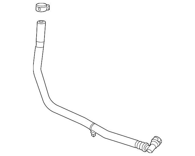 Engine Coolant Hose - Ford (ml3z7a031b)