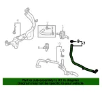 Engine Coolant Hose - Ford (ml3z7a031b) - view 4