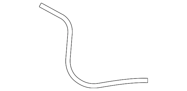 Engine Coolant Overflow Hose - Ford (ml3z8a365a)