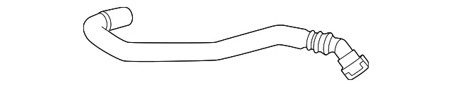 Engine Coolant Hose - Ford (ml3z8a577h)