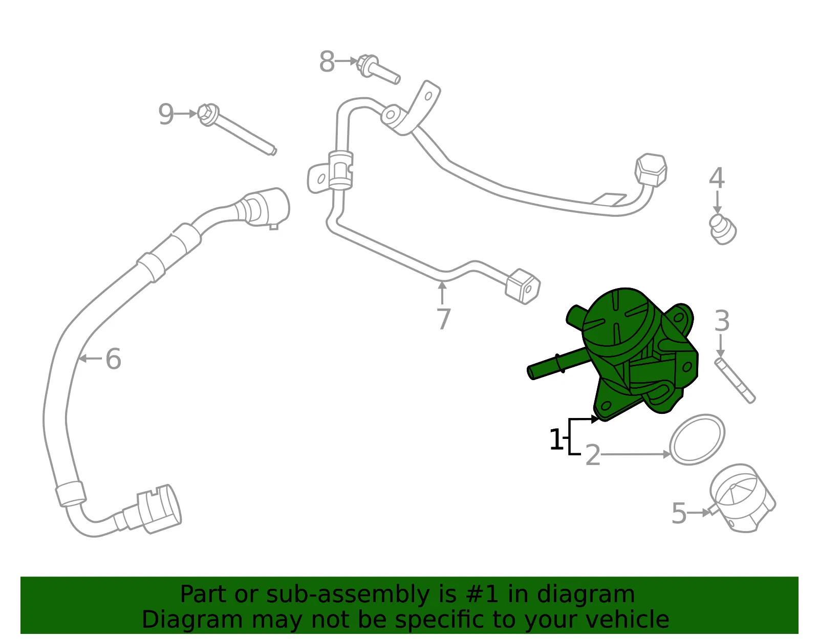 Fuel Pump - Ford (ml3z9350b) - view 6