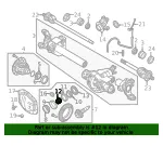 Differential Crush Sleeve - Ford (nb3z4662a) - view 5