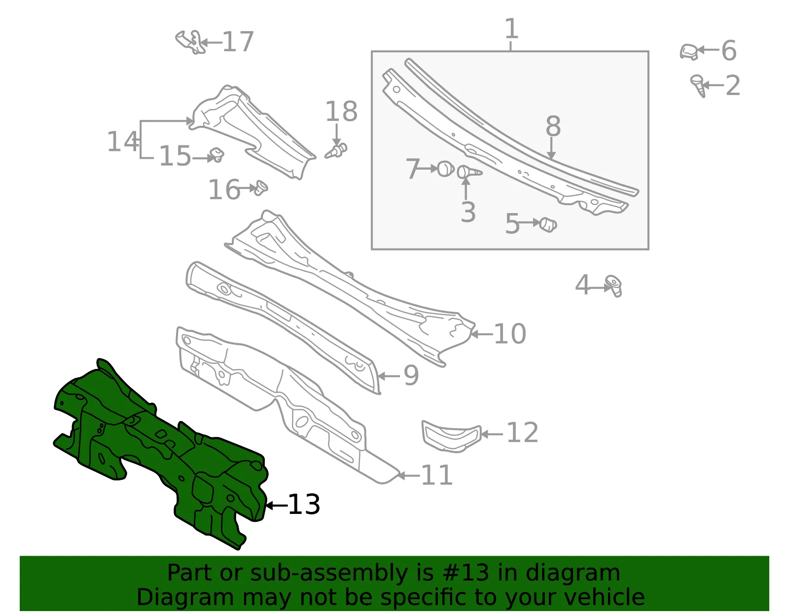 Engine Compartment Insulation - Mazda (nc106863xe) - view 2