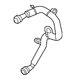 Engine Coolant Pipe - Ford (nl3z8a519b) - view 4