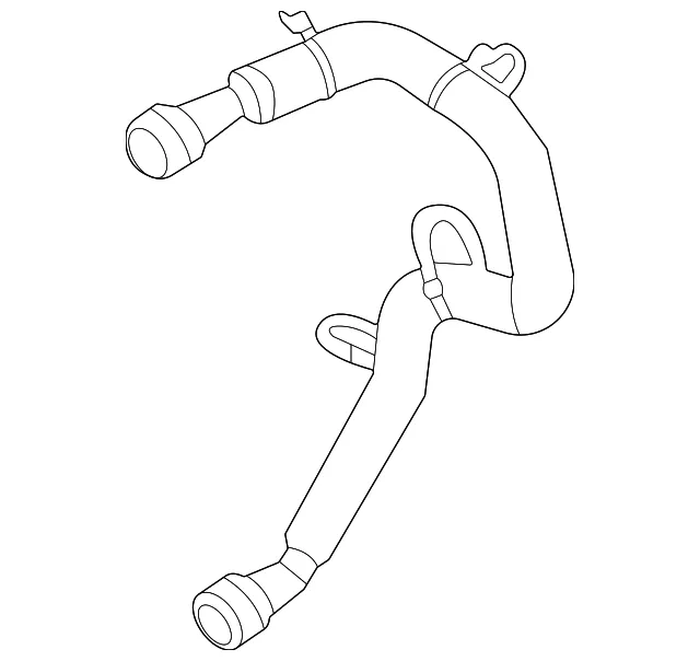 Engine Coolant Pipe - Ford (nl3z8d121b)